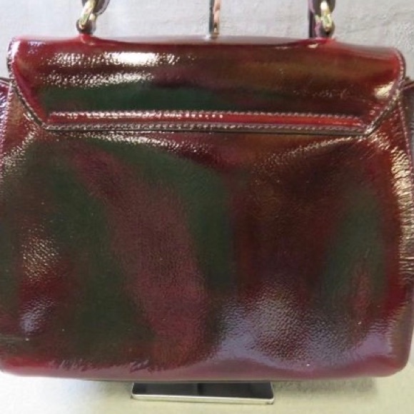 Rare Versace Vintage oxblood bag with tags - Picture 4 of 8